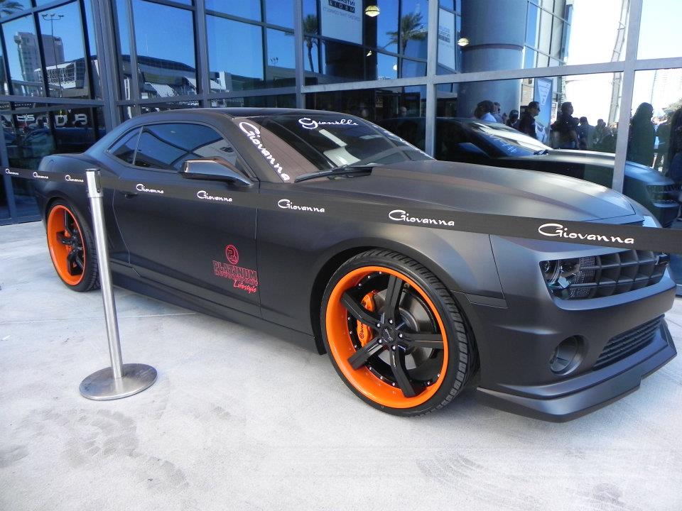 Gianelle Cancun Custom Finish on Chevrolet Camaro